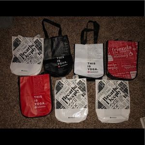 Reusable Lululemon Totebags